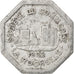 France, 25 Centimes, 1922, EF(40-45), Aluminium, Elie #10.6, 1.55
