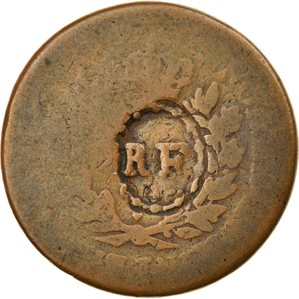 Moneta, KOLONIE FRANCUSKIE, Louis XV, 12 Deniers, Sol, 1767, Paris, F(12-15)