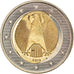 Allemagne, 2 Euro, 2019, Munich, error misaligned core, SPL, Bi-Metallic