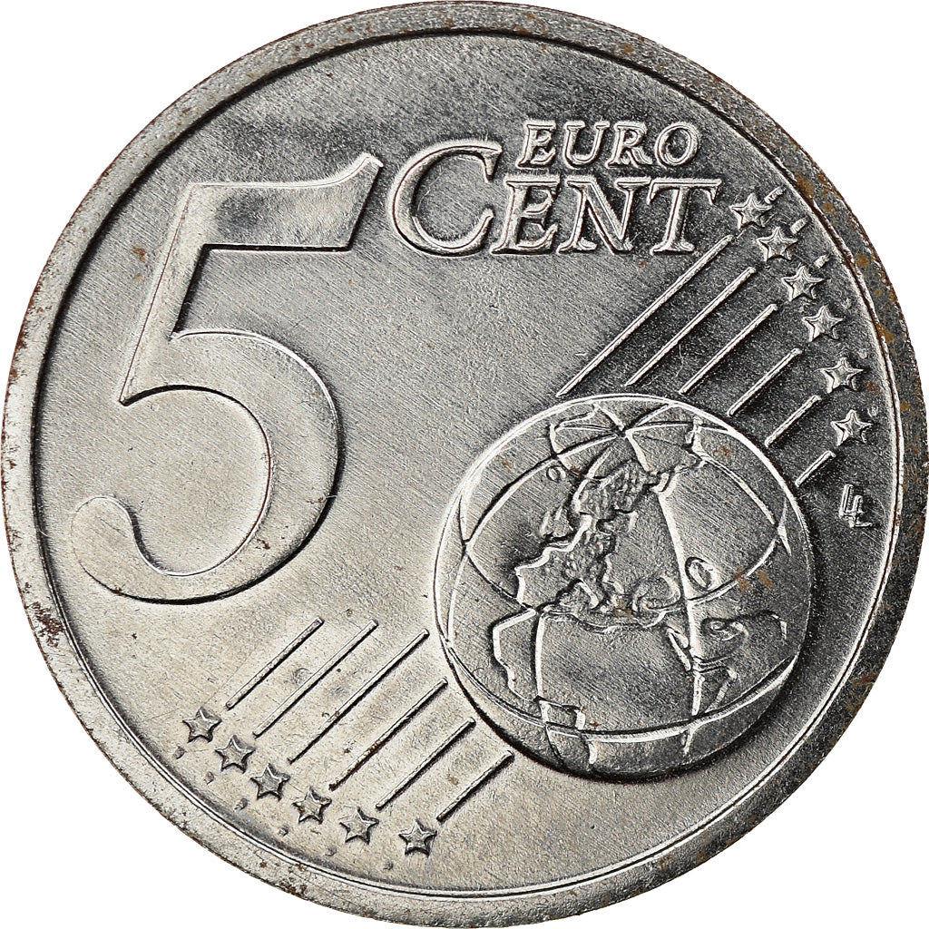 Niemcy, 5 Euro Cent, 2012, Munich, Trial, MS(63), Nikiel