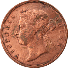 Munten, Straits Settlements, Victoria, Cent, 1883, ZF, Koper, KM:9