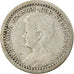 Moneta, Paesi Bassi, Wilhelmina I, 10 Cents, 1919, MB, Argento, KM:145