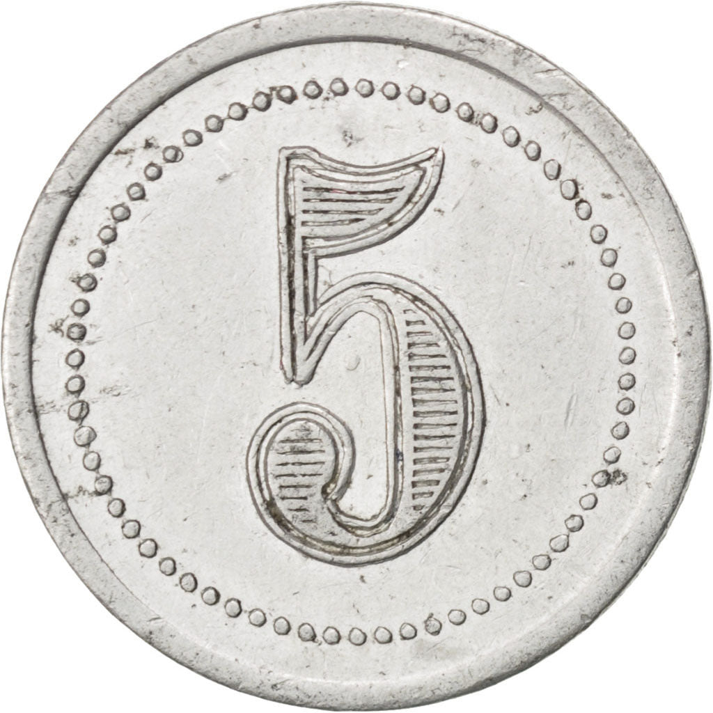 Le Vigan, Union Commerciale et Industrielle, 5 Centimes, Elie 10.1