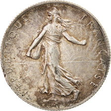 Coin, France, Semeuse, 2 Francs, 1920, Paris, AU(50-53), Silver, KM:845.1