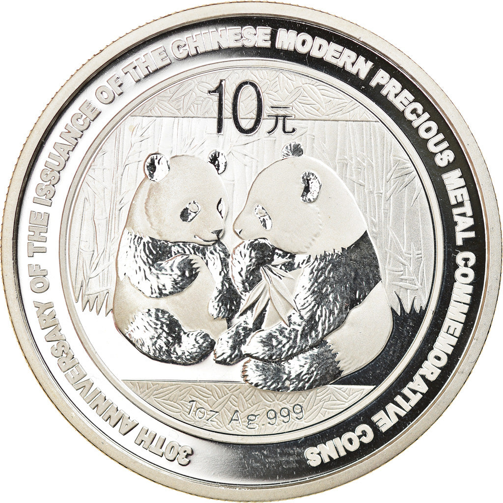 Coin, CHINA, PEOPLE'S REPUBLIC, 10 Yüan, 2009, MS(65-70), Silver