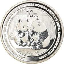 Moneta, CHIŃSKA REPUBLIKA LUDOWA, 10 Yüan, 2009, MS(65-70), Srebro, KM:1896