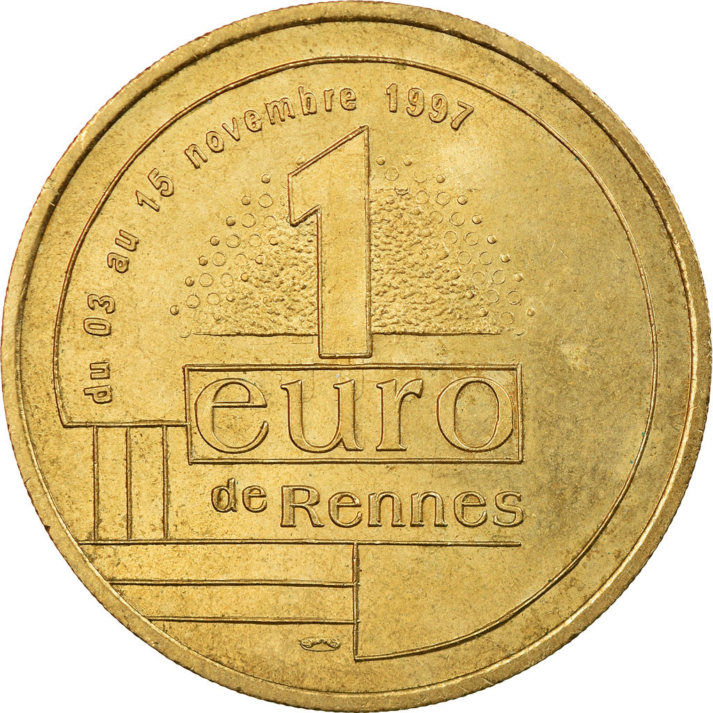 France, Euro, Euro des Villes, 1997, Rennes - Parlement de Bretagne, AU(50-53)
