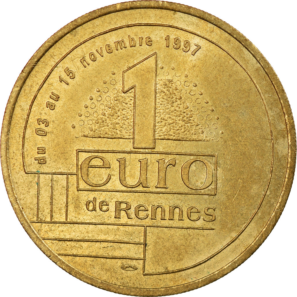 France, Euro, Euro des Villes, 1997, Rennes - Parlement de Bretagne, SUP