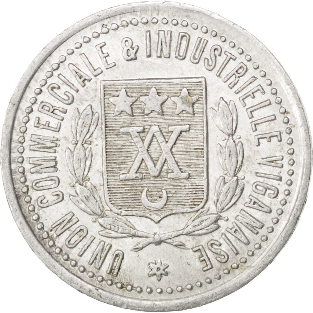 France, 10 Centimes, EF(40-45), Aluminium, Elie #10.2, 0.82