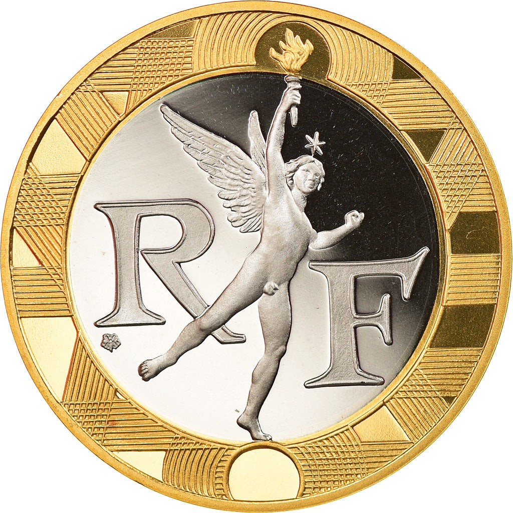 Moneta, Francia, Génie, 10 Francs, 1988, Proof, FDC, Oro, Gadoury:827