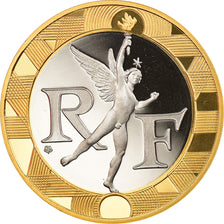 Moneta, Francia, Génie, 10 Francs, 1988, Proof, FDC, Oro, Gadoury:827