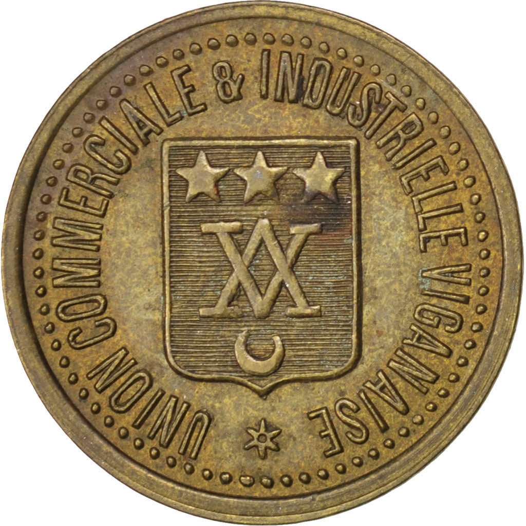 France, 25 Centimes, EF(40-45), Brass, Elie #10.3, 2.68