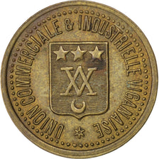 France, 25 Centimes, EF(40-45), Brass, Elie #10.3, 2.68