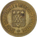 France, 25 Centimes, EF(40-45), Brass, Elie #10.3, 2.68