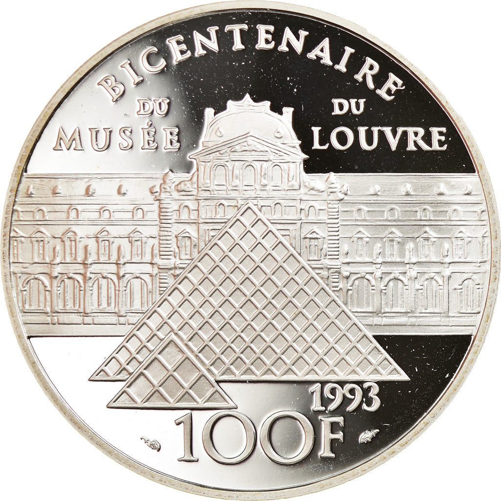 Coin, France, 100 Francs, 1993, BE, MS(65-70), Silver, KM:1017, Gadoury:C45