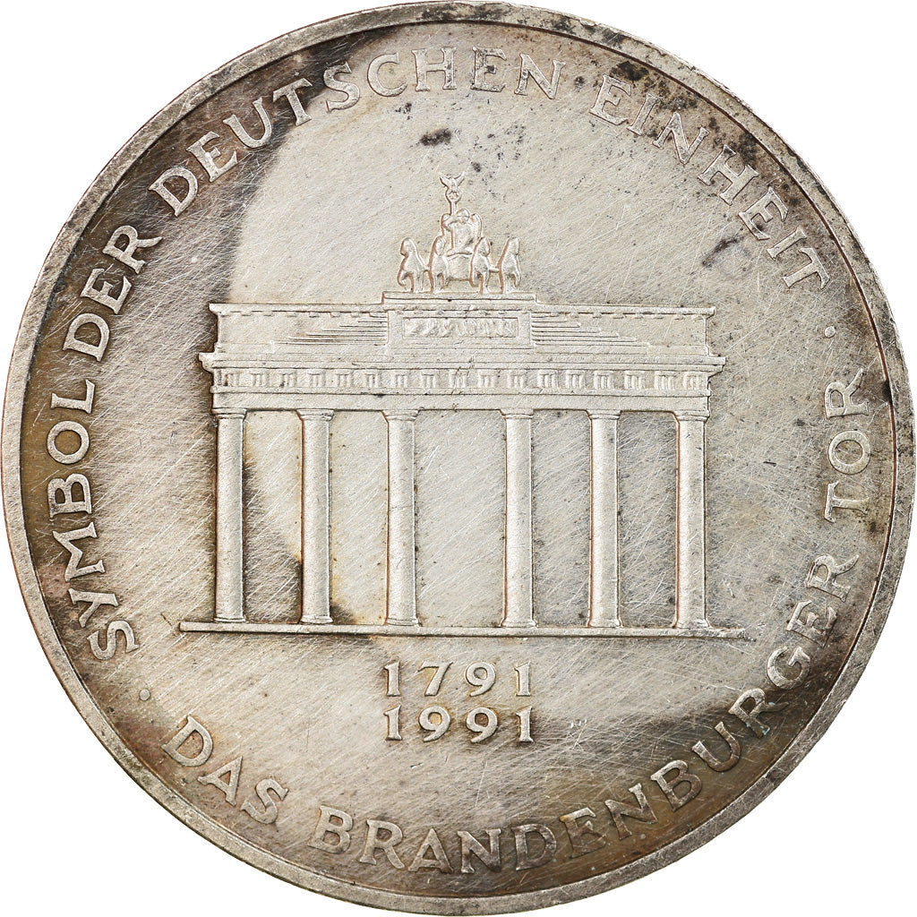 Monnaie, République fédérale allemande, 10 Mark, 1991, Berlin, Germany, SUP