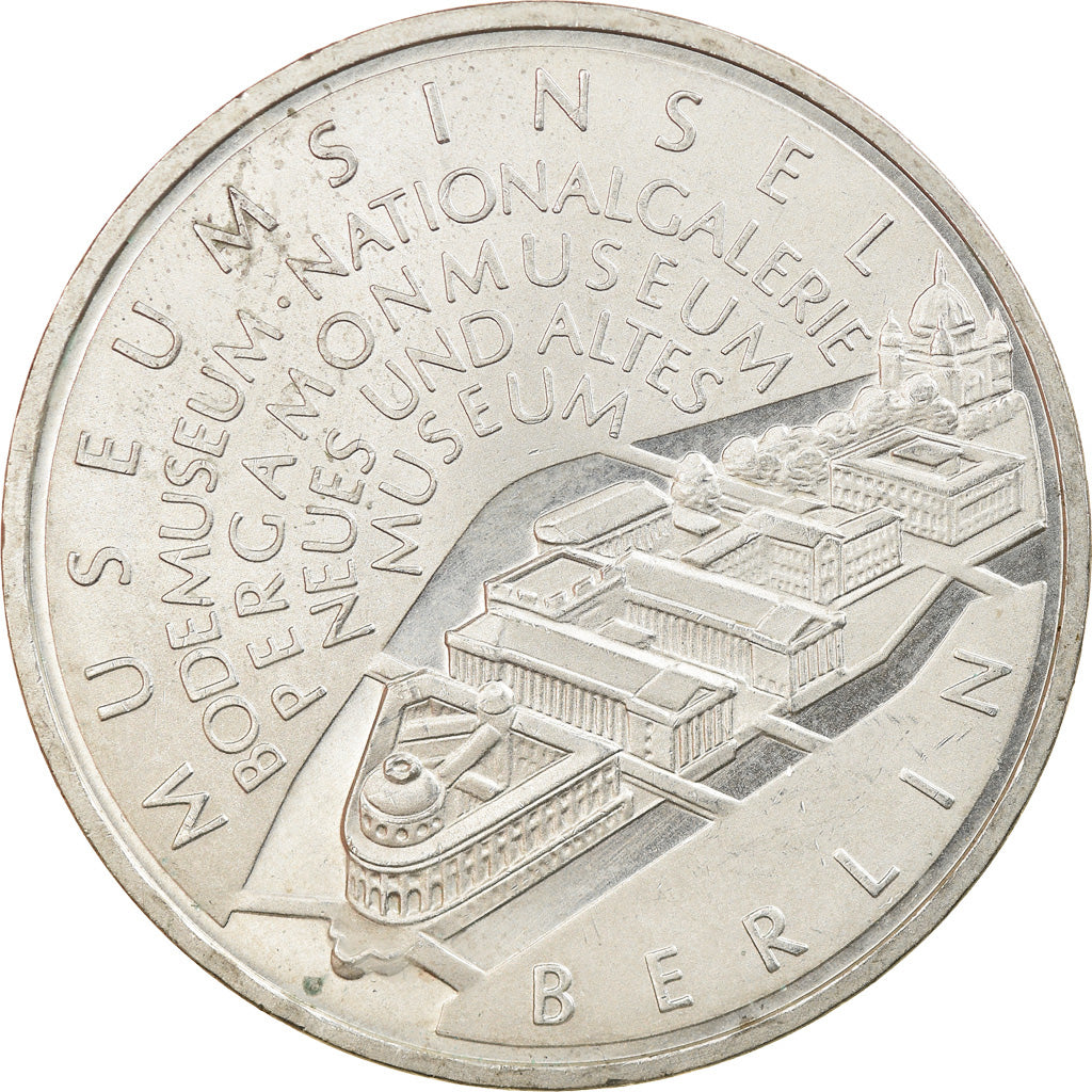 GERMANY - FEDERAL REPUBLIC, 10 Euro, 2002, Berlin, MS(63), Silver, KM:218