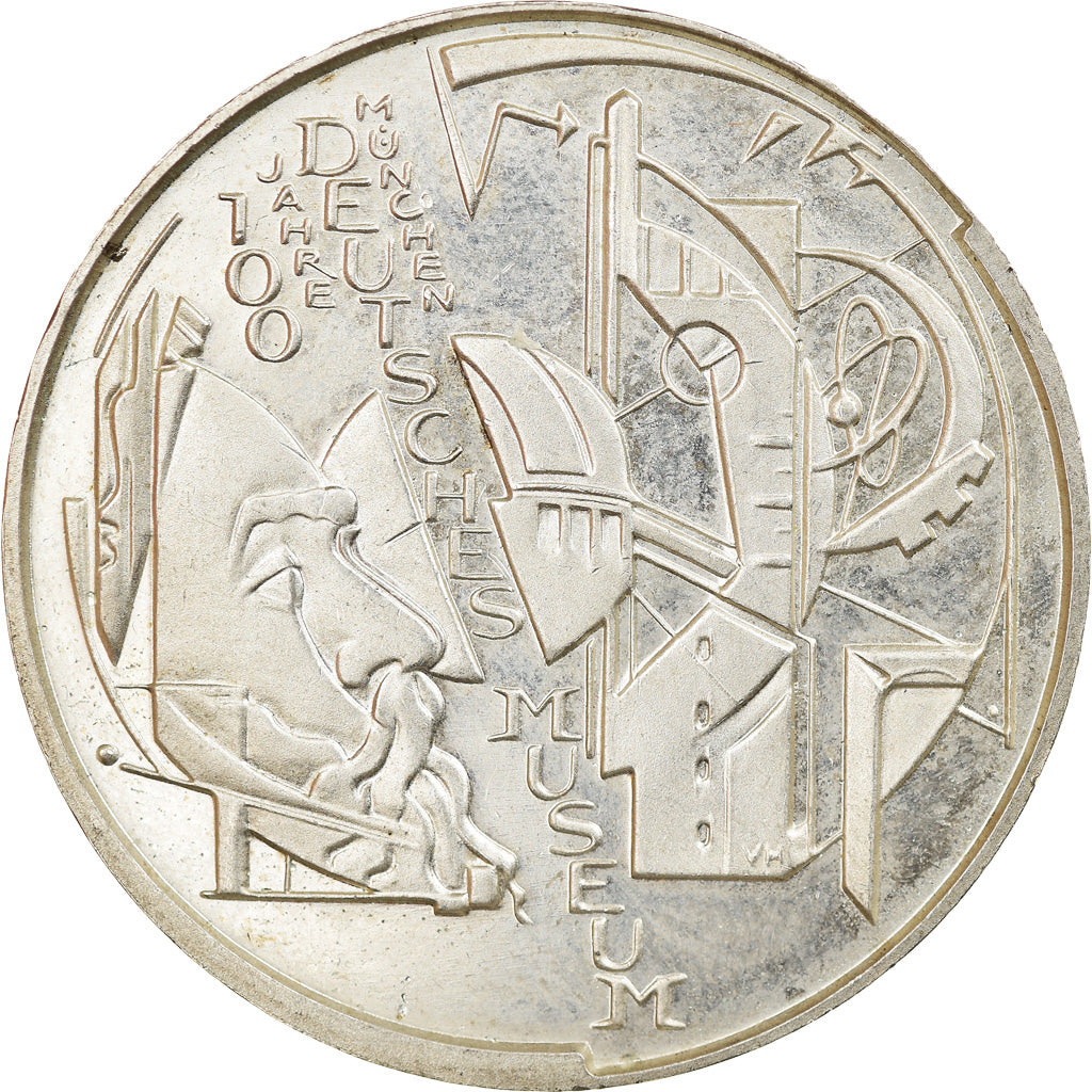 GERMANIA - REPUBBLICA FEDERALE, 10 Euro, 2003, Munich, SPL, Argento, KM:225