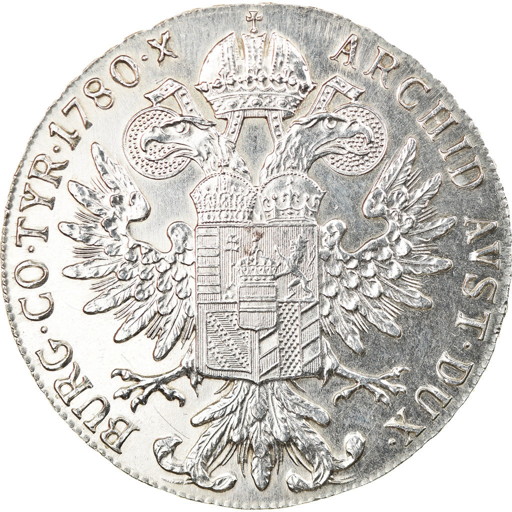Coin, Austria, Joseph II, Thaler, 1780, Vienna, Restrike, MS(63), Silver, KM:T1