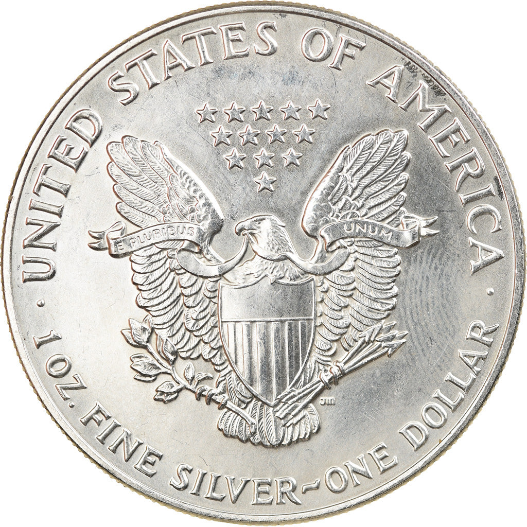 Coin, United States, Dollar, 1990, U.S. Mint, Philadelphia, MS(63), Silver