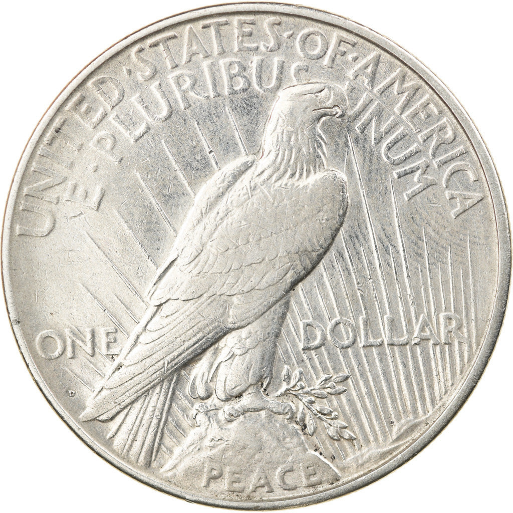 Coin, United States, Peace Dollar, Dollar, 1922, U.S. Mint, Denver, AU(50-53)