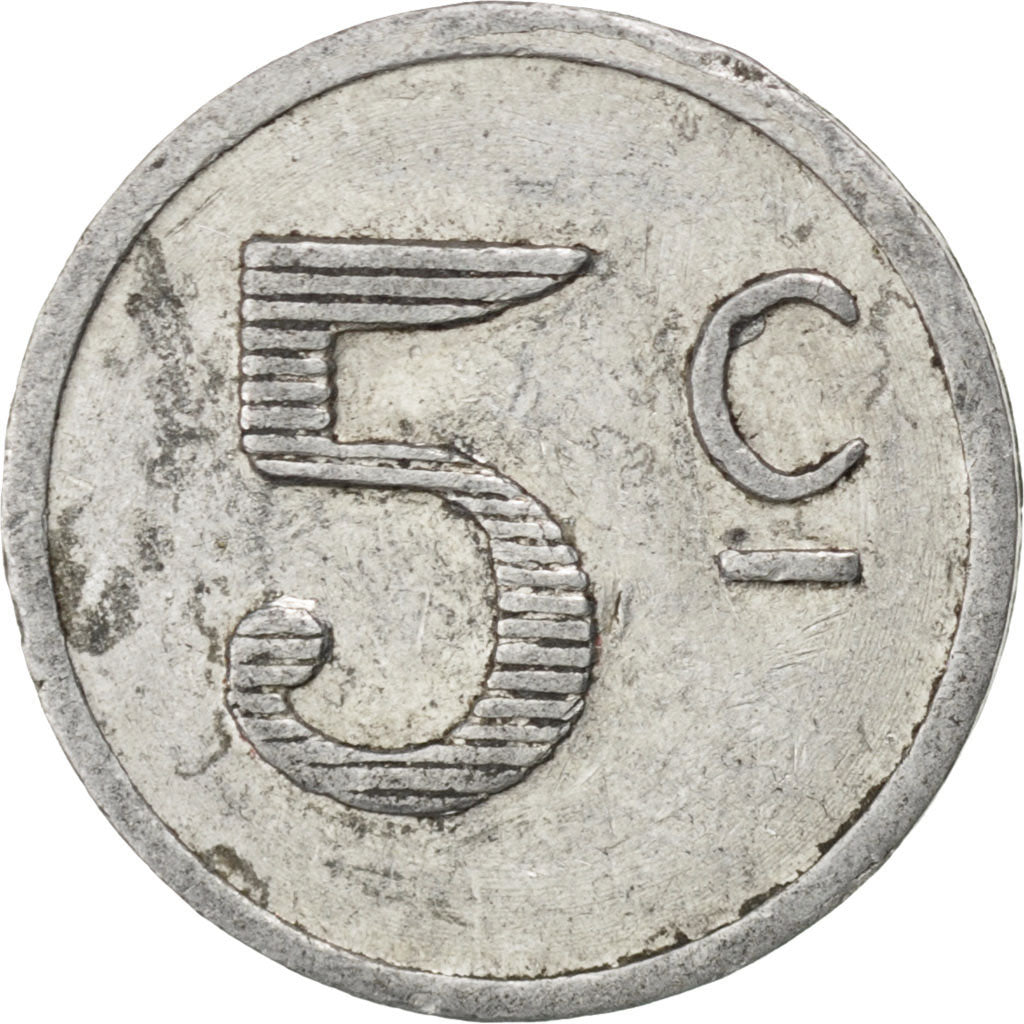 Münze, Frankreich, 5 Centimes, 1922, SS, Aluminium, Elie:10.1