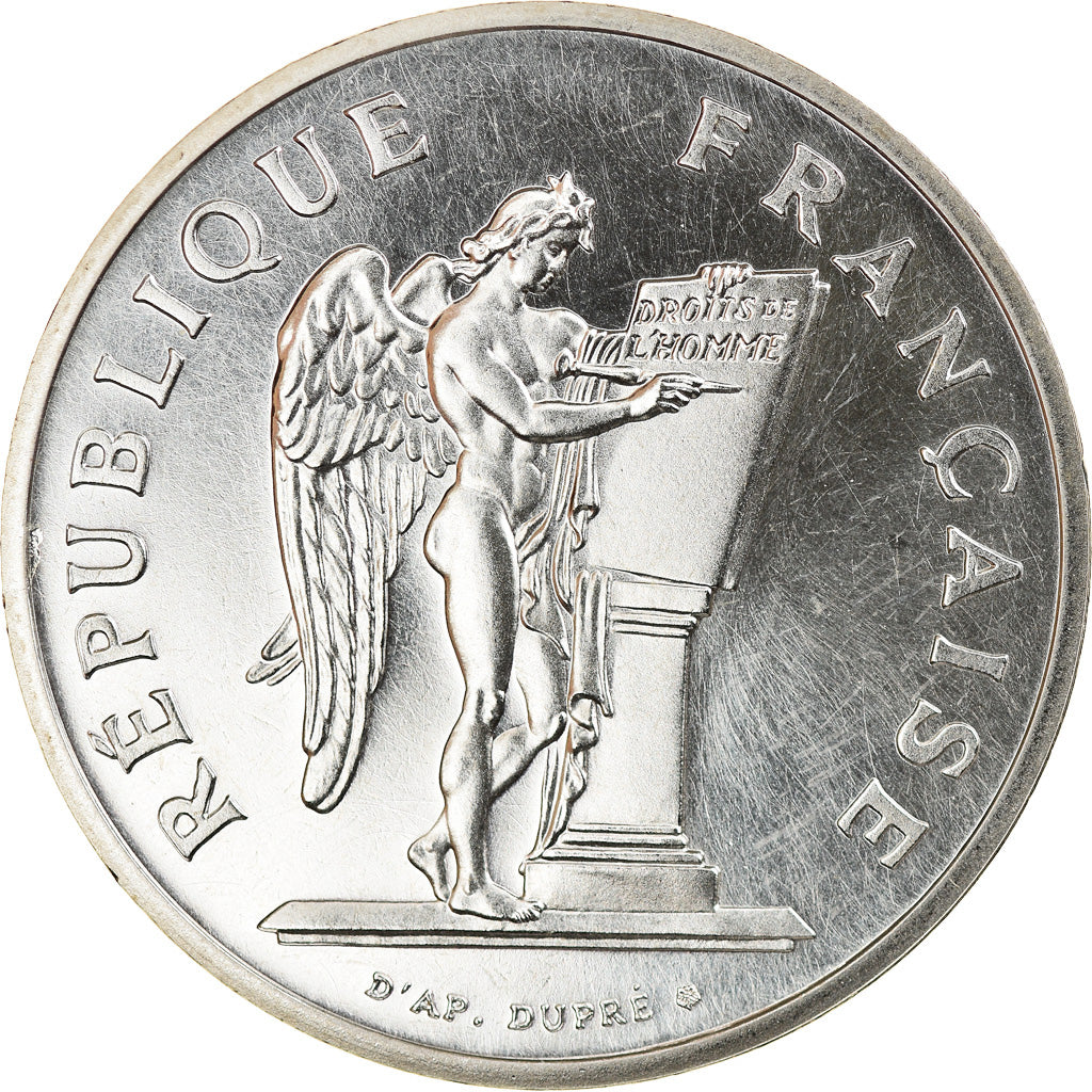 Coin, France, 100 Francs, 1989, Paris, Piéfort, MS(65-70), Silver, KM:P1008