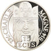 Coin, France, Charlemagne, 100 Francs-15 Ecus, 1990, BE, MS(65-70), Silver