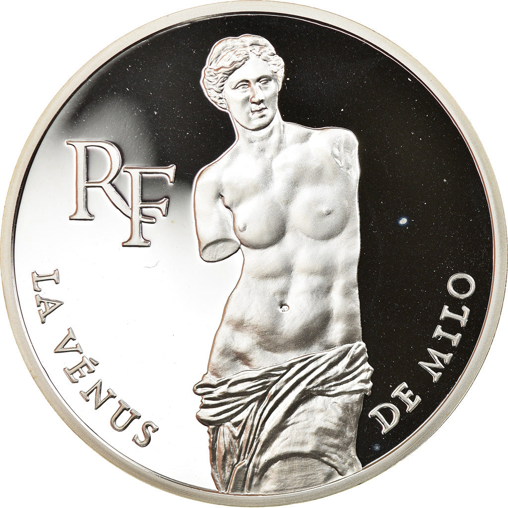Coin, France, Vénus de Milo, 100 Francs, 1993, Paris, Proof, MS(65-70), Silver