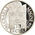 Monnaie, France, Charlemagne, 100 Francs-15 Ecus, 1990, BE, FDC, Argent
