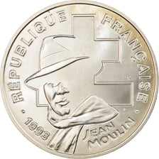 Monnaie, France, Jean Moulin, 100 Francs, 1993, Proof, FDC, Argent, Gadoury:C39