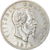 Coin, Italy, Vittorio Emanuele II, 5 Lire, 1872, Milan, VF(30-35), Silver
