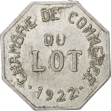France, 25 Centimes, 1922, EF(40-45), Aluminium, Elie #10.3, 1.69