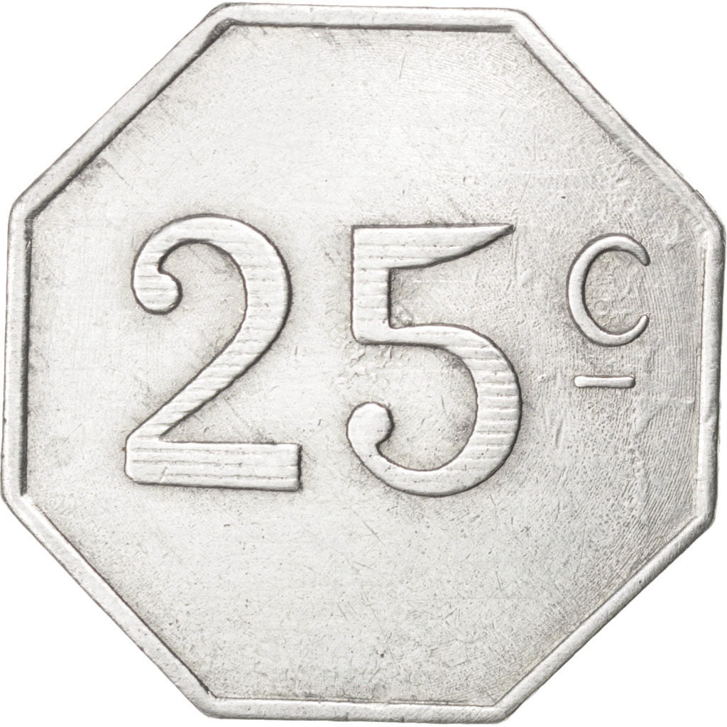 Coin, France, 25 Centimes, 1922, EF(40-45), Aluminium, Elie:10.3