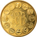 France, Medal, Ecu Europa, Marianne, 1993, Rodier, MS(63), Gilt Bronze