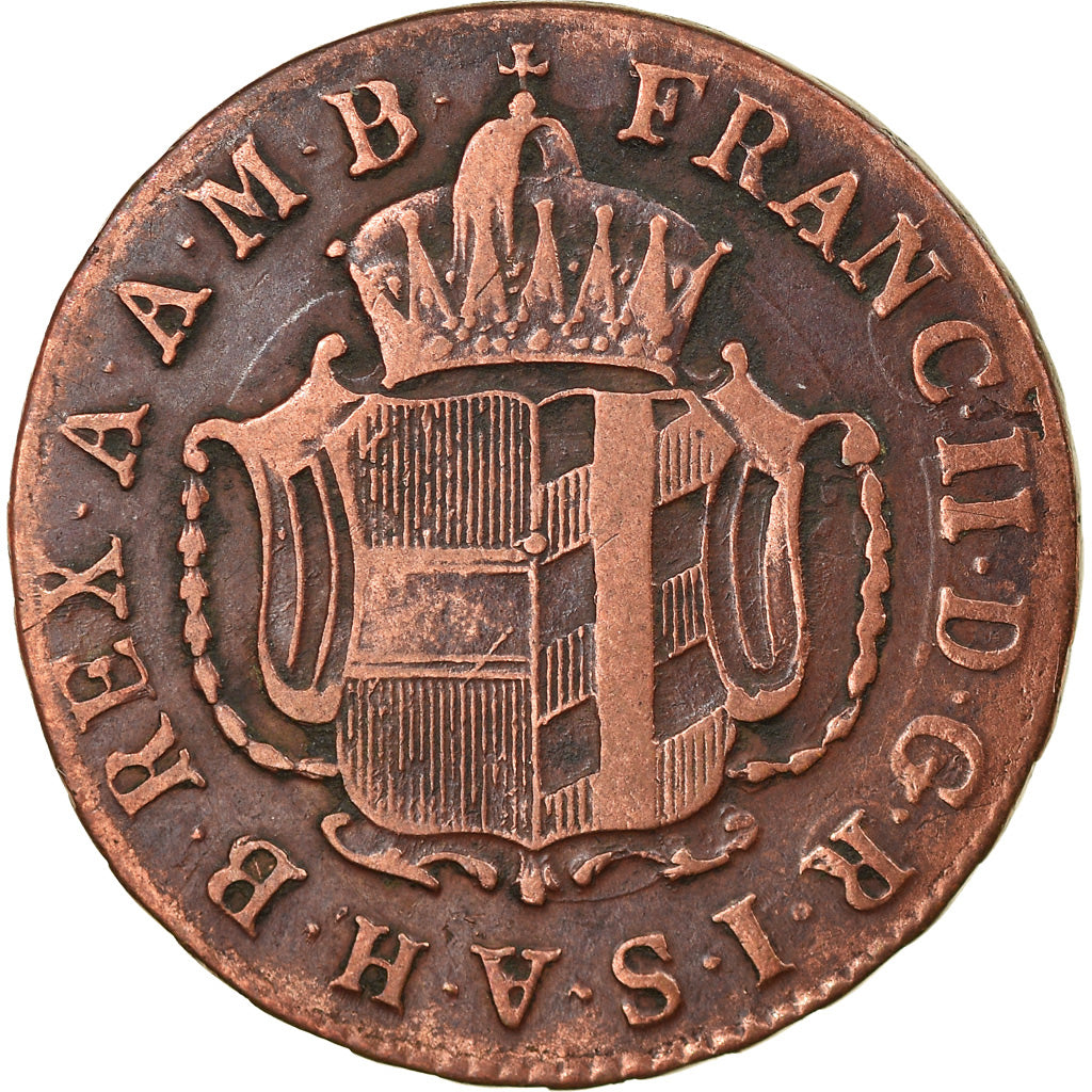 Coin, AUSTRIAN STATES, SALZBURG, Ferdinand, Kreuzer, 1804, EF(40-45), Copper