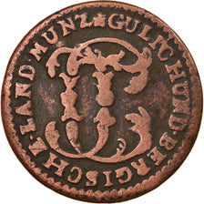 Coin, German States, JULICH-BERG, Karl Theodor, 1/2 Stüber, 1783, VF(30-35)