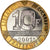 Moneta, Francia, Génie, 10 Francs, 2001, Paris, BU, SPL+, Alluminio-bronzo