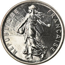 Coin, France, Semeuse, 5 Francs, 1997, Paris, BU, MS(64), Nickel Clad