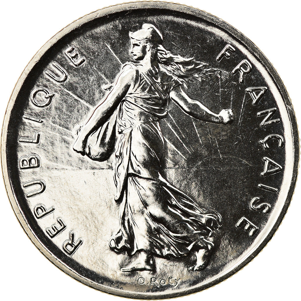 Coin, France, Semeuse, 5 Francs, 1994, Paris, BU, MS(64), Nickel Clad