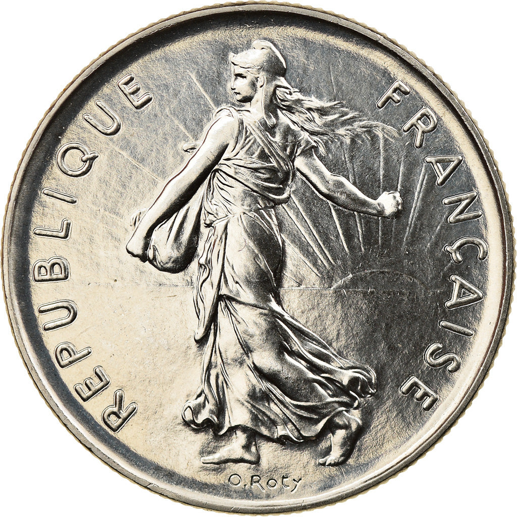 Moneta, Francia, Semeuse, 5 Francs, 1989, Paris, BU, SPL+, Nichel placcato
