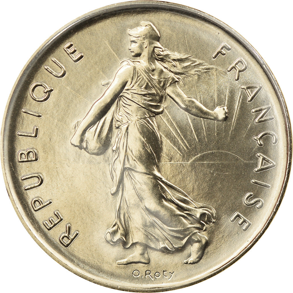 Monnaie, France, Semeuse, 5 Francs, 1985, Paris, BU, FDC, Nickel Clad