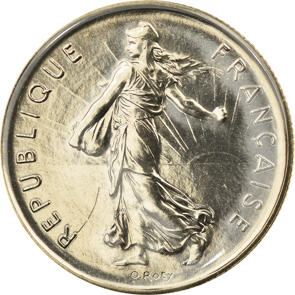 Coin, France, Semeuse, 5 Francs, 1983, Paris, BU, MS(65-70), Nickel Clad
