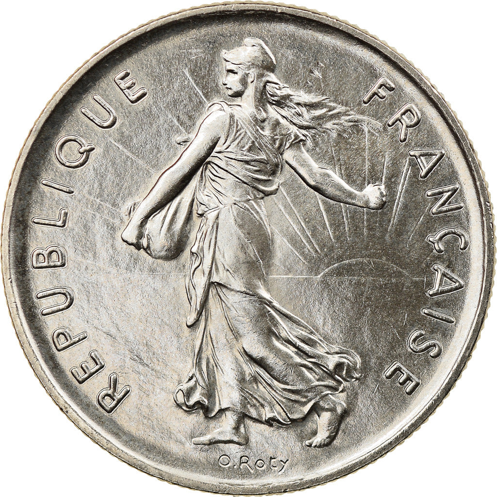 Coin, France, Semeuse, 5 Francs, 1979, Paris, MS(64), Nickel Clad Copper-Nickel