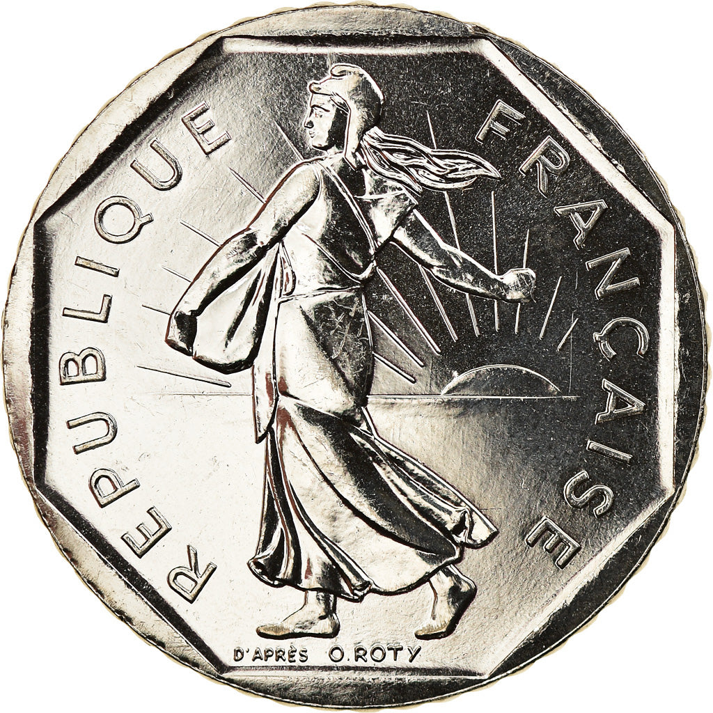 Monnaie, France, Semeuse, 2 Francs, 2001, Paris, BU, SPL+, Nickel, Gadoury:547