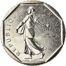 Coin, France, Semeuse, 2 Francs, 1999, Paris, MS(63), Nickel, KM:942.1