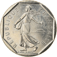 Monnaie, France, Semeuse, 2 Francs, 1992, SUP+, Nickel, Gadoury:547, KM:942.1