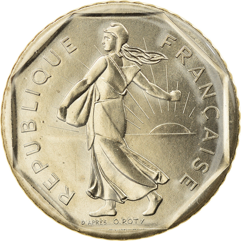 Coin, France, Semeuse, 2 Francs, 1987, Paris, BU, MS(65-70), Nickel, KM:942.1