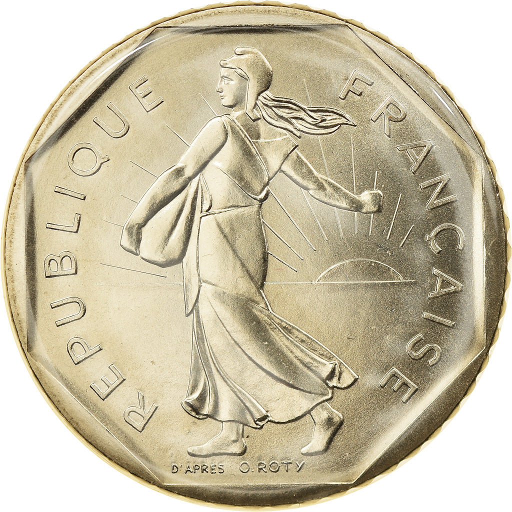 Coin, France, Semeuse, 2 Francs, 1983, Paris, BU, MS(65-70), Nickel, KM:942.1