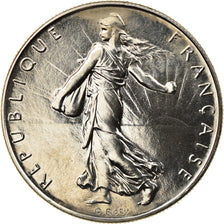 Coin, France, Semeuse, Franc, 1997, Paris, MS(64), Nickel, KM:925.1, Gadoury:474